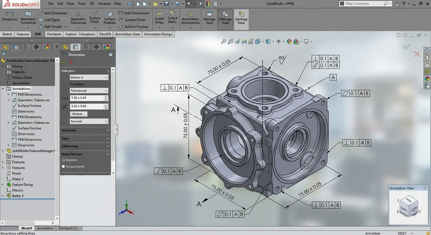 3D PMI Annotations