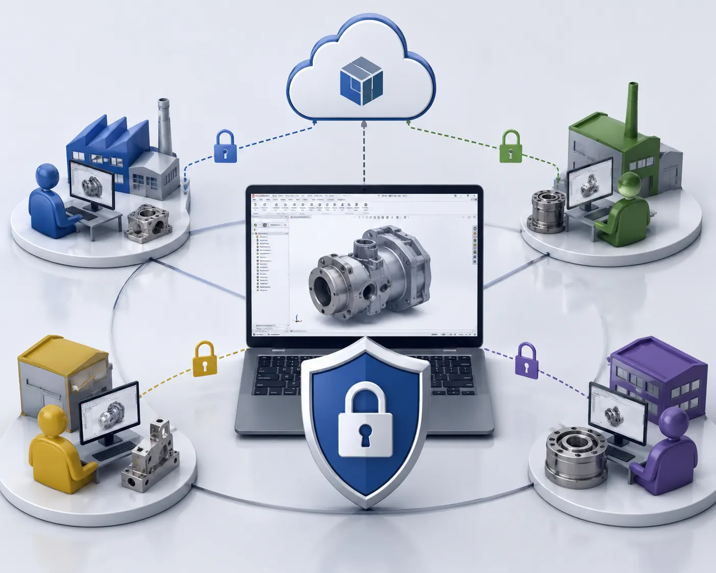 Secure Collaboration with Suppliers