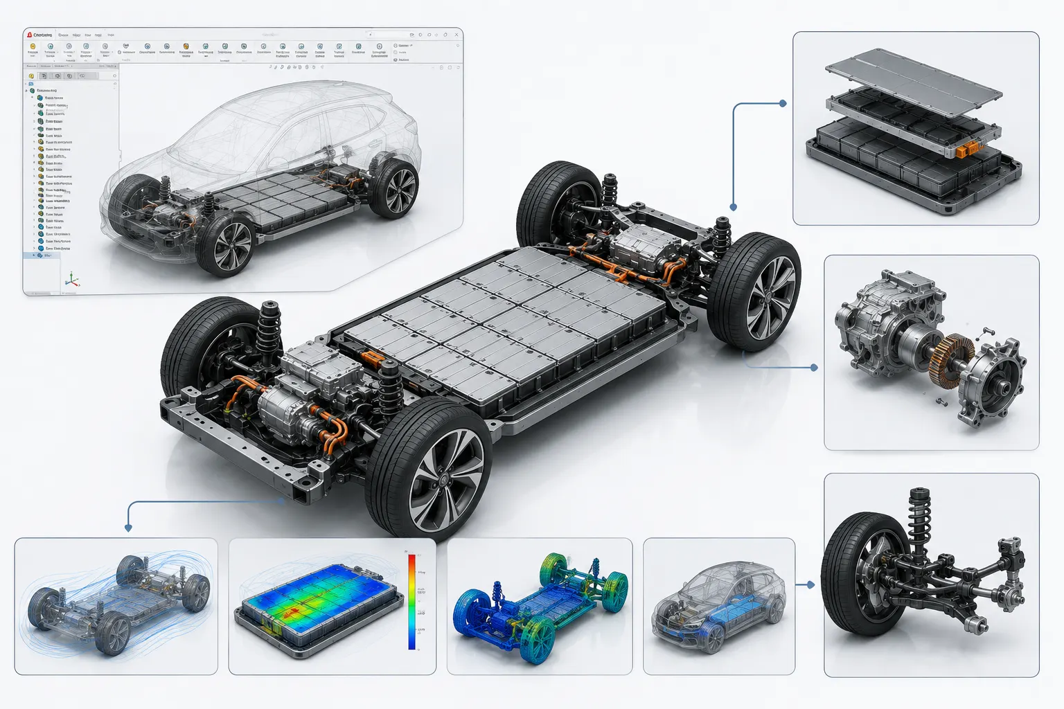 Supports Electric Vehicle Platform